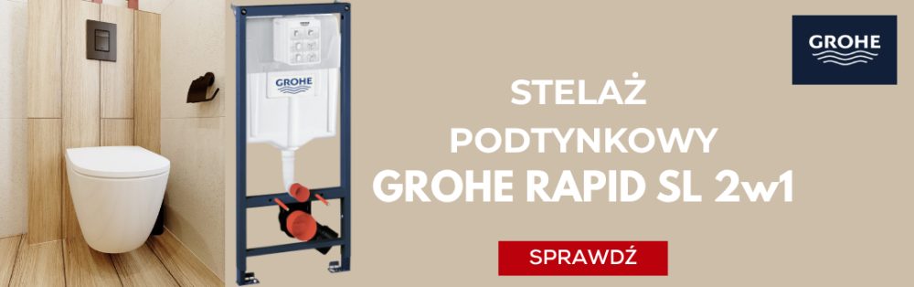 Stelaż GROHE Rapid SL 2w1