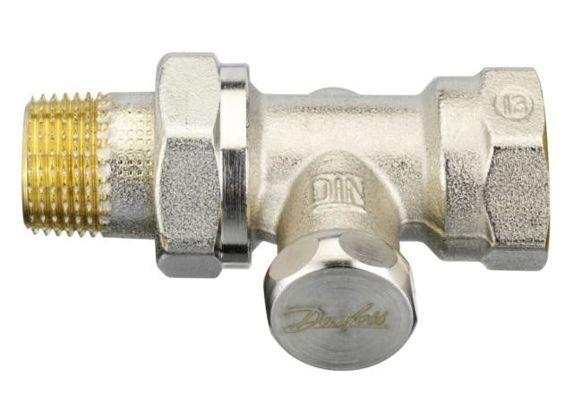 Zawór odcinający prosty DANFOSS RLV-S 15 10 bar | 003L0124