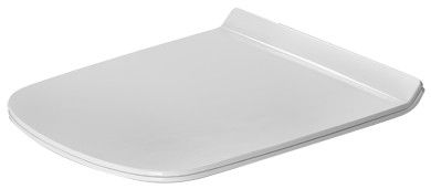 Deska sedesowa standard DURAVIT DuraStyle 006371 z zawiasami stalowymi biały alpin | 0063710000