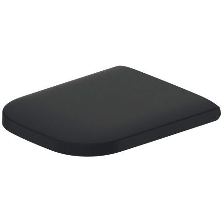 Deska sedesowa zdejmowana DURAVIT Happy D.2 z zawiasami stalowymi 36.7 x 43 cm anthracite matt | 0064591300