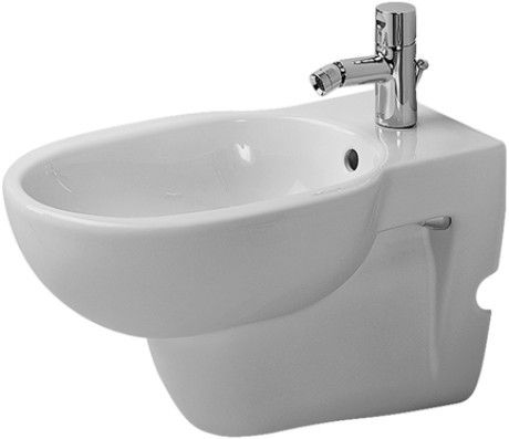 Bidet ceramiczny DURAVIT Foster wiszący 36 x 57 cm biały alpin | 0134150000
