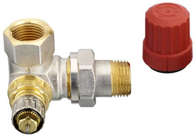 Zawór termostatyczny trójosiowy lewy DANFOSS RA-N 15 10 bar | 013G0234