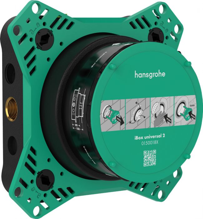 Zestaw podstawowy do nowych prysznicowych, wannowych i termostatycznych elementów zewnętrznych DN15 HANSGROHE iBox universal 2 | 01500180