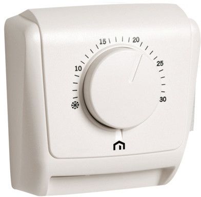 Regulator pokojowy przewodowy z diodą 230 V EMMETI SKALAR TERMEC | 02018162