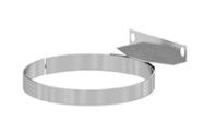 Obejma murowa płaska stalowa DN130mm RICOM | 039013086SW