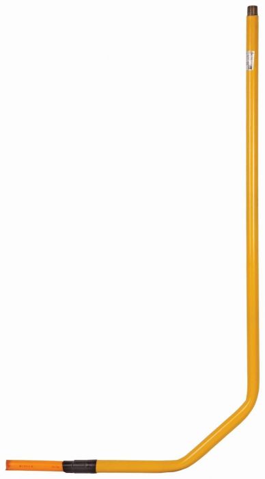 Przyłącze gazu długie, preizolowane gięte z gwintem stalowe 40 x 1" 1500 x 1500 mm WEBA | 0510004059