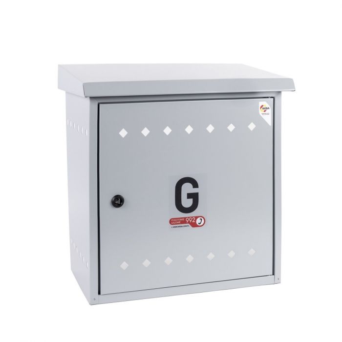 Skrzynka gazowa metalowa popiel 450 "x"x 450 "x"x 250 mm WEBA | 0625045043