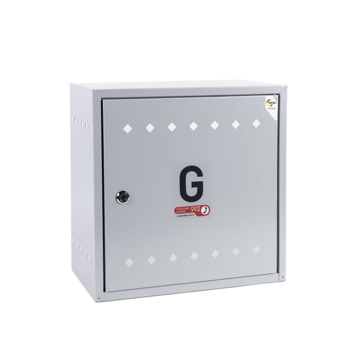 Skrzynka gazowa metalowa popiel 450 "x"x 450 "x"x 250 mm WEBA | 0625045053