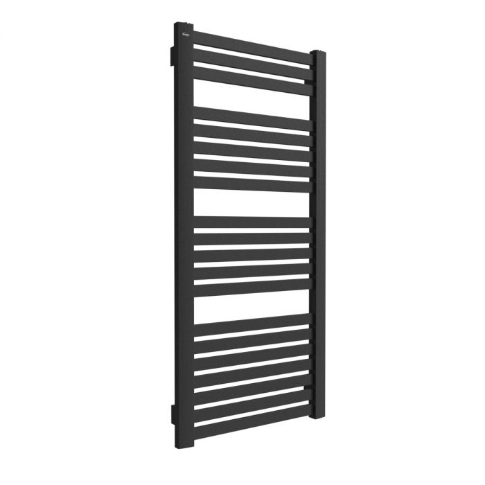 Grzejnik pionowy prosty Nadir DR AD-DR 70/55 328 W 695x 565 x 66 mm 06 ciemny grafit mat przyłącze dolne 11 | 10130111101106
