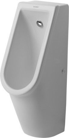 Pisuar ceramiczny DURAVIT Starck 3 rimless bez rantu spłukującego 24.5 x 30 x 70.1 cm biały alpin | 0827250007