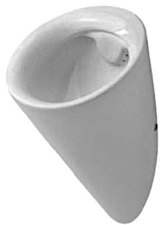 Pisuar ceramiczny z powłoką WonderGliss DURAVIT Starck 1 bez pokrywy 32 x 28.5 x 51.5 cm biały alpin | 08343200001