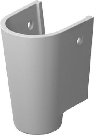 Półpostument ceramiczny do umywalek 175 x 185 mm DURAVIT Starck 2 | 08638300001