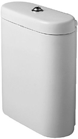 Spłuczka WC ceramiczna z powłoką WonderGliss DURAVIT Foster biały alpin  | 09120000051