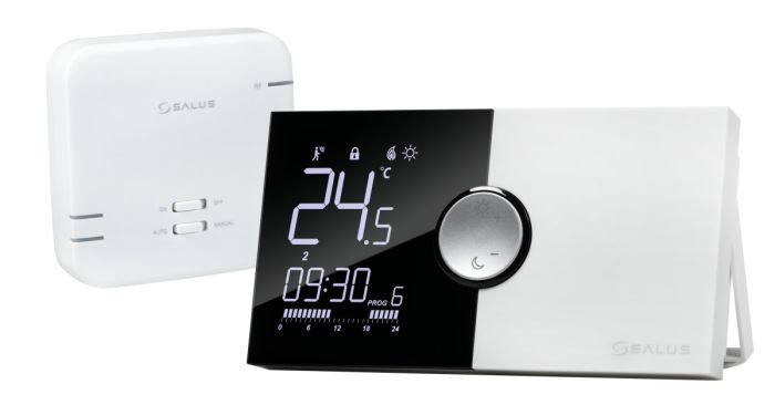 Regulator temperatury bezprzewodowy, natynkowy, tygodniowy, bateryjny AFRISO 091PRORF  | 091PRORF