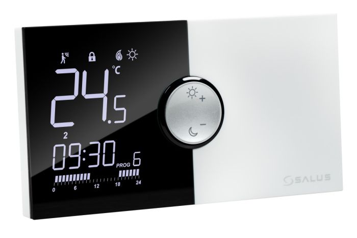 Regulator temperatury przewodowy, natynkowy, tygodniowy, bateryjny AFRISO 091PRO  | 091PRO