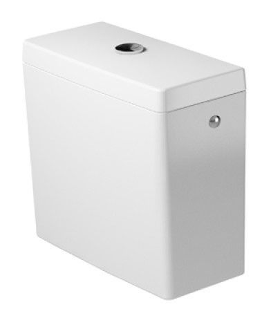 Spłuczka ceramiczna DURAVIT Starck 3 39 x 18.5 cm biały alpin | 0920000085
