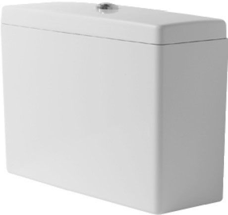Spłuczka ceramiczna DURAVIT Starck 3 47.5 x 21 cm biały alpin  | 0928000005