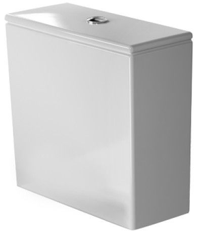 DuraStyle spłuczka doprowadzenie dolne lewe 390 x 170 mm biały z systemem spłukiwania Dual Flush 6/3 l 