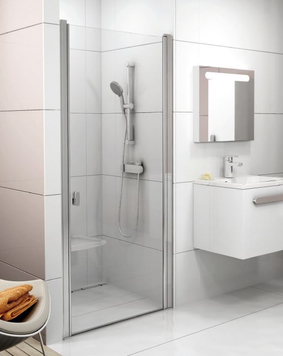 Drzwi 1-częściowe RAVAK Chrome CSD1-80 800 x 1950 mm alubright szkło hartowane transparent bez powłoki | 0QV40C00Z1