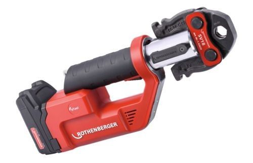 Zaciskarka elektrohydrauliczna akumulatorowa COMPACT TT do złączek do 40 mm, ze szczękami SV:15, 22, 28