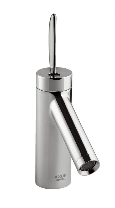 Bateria umywalkowa stojąca HANSGROHE Axor Starck 1-uchwytowa 1-otworowa mosiężna chrom  | 10018000