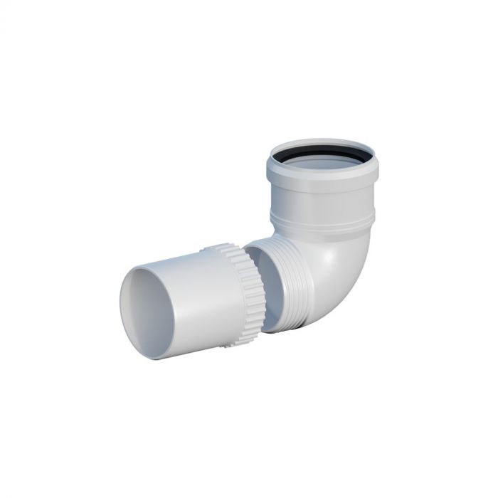 Kolano skręcane 87° z uszczelką DN 60/80 mm