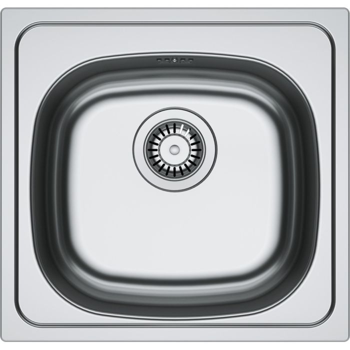 Zlewozmywak jednokomorowy bez ociekacza, syfon w zestawie FRANKE Spark SKN 610-37/44 4350 mm  | 1010712231