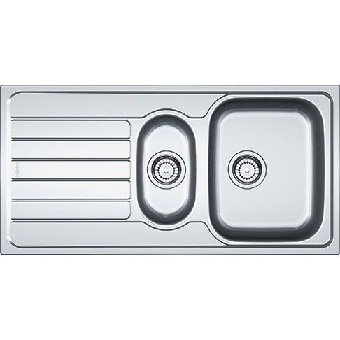 Zlewozmywak 1-komorowy z ociekaczem FRANKE Spark SKX 651 Plus 1000 x 160 x 500 mm | 1010497695