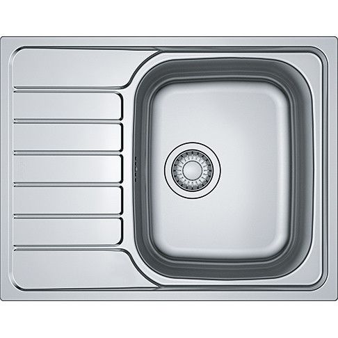 Zlewozmywak 1 komorowy z ociekaczem FRANKE Spark SKL 611-63 635 x 500 mm | 1010582587