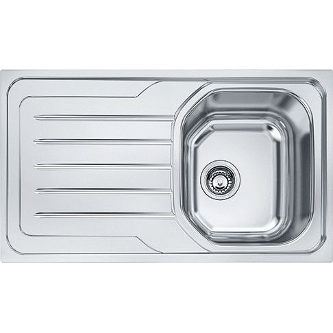 Zlewozmywak 1-komorowy z ociekaczem FRANKE Onda OLL 611-79 790 x 500 mm | 1010612084