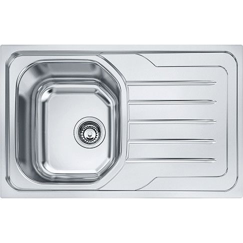Zlewozmywak 1-komorowy z ociekaczem FRANKE Onda OLL 611-79 790 x 500 mm | 1010612086