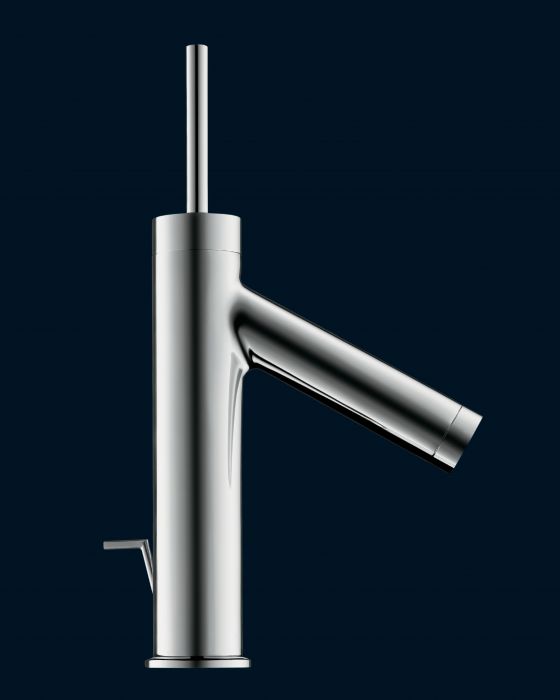 Bateria umywalkowa stojąca HANSGROHE Axor Starck 1-uchwytowa 1-otworowa mosiężna chrom zawiera: 1-uchwytowa bateria umywalkowa | 10111000