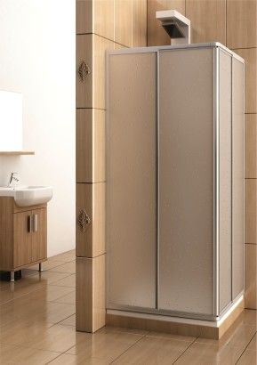 Kabina kwadratowy ARMATURA KRAKÓW VARIABEL 730 - 880 mm x 1800 mm chrom polistyren | 10126910P
