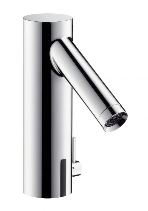Bateria umywalkowa stojąca HANSGROHE Axor Starck 1-otworowa mosiężna chrom zawiera: filtr, zawór zwrotny | 10140000