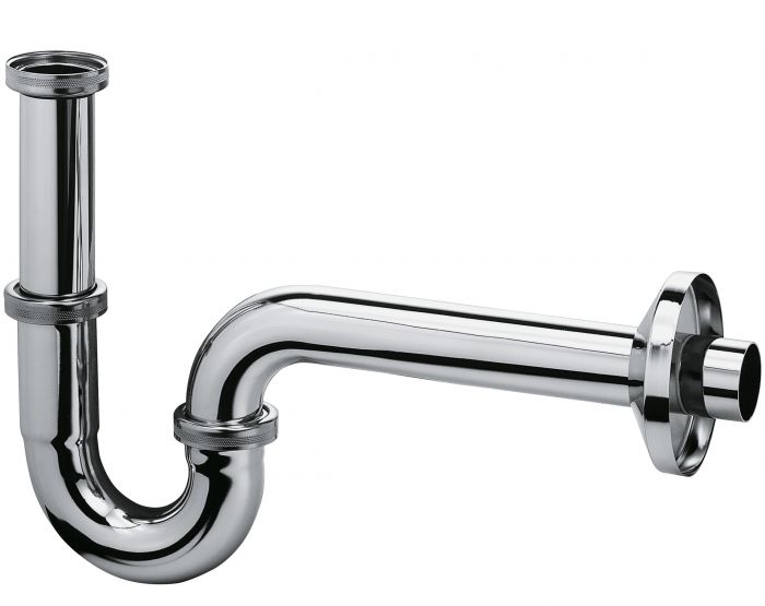 Syfon do umywalki rurowy KLUDI G 1 1/4x32 mm chrom  | 102650500