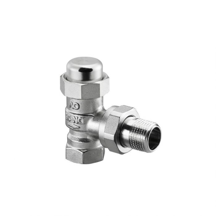 Zawór powrotny kątowy Combi mosiądz niklowany DN 20 3/4" PN 10