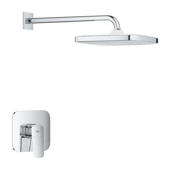 Podtynkowy zestaw prysznicowy z deszczownicą Tempesta 250 GROHE GROHE Cubeo chrom | 1053340000