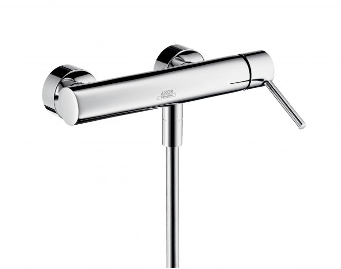 Bateria prysznicowa ścienna natynkowa HANSGROHE Axor Starck 1-uchwytowa mosiężna chrom | 10611000