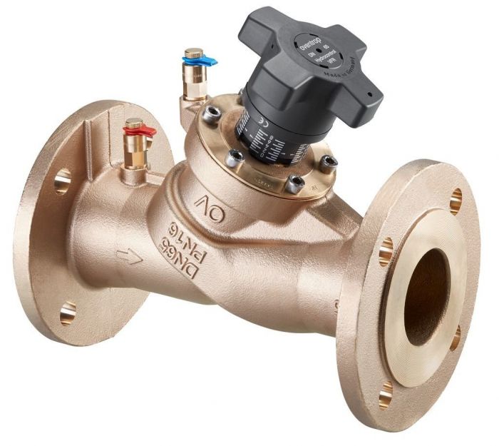 Zawór równoważący kołnierzowy Hydrocontrol VFR brąz DN 65 PN 16