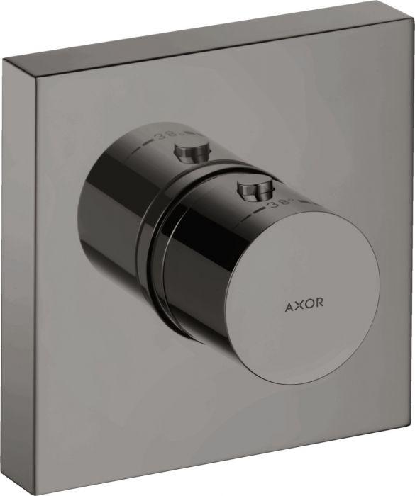 Element natynkowy typ przyłącza: zestaw podstawowy HANSGROHE Axor ShowerSolutions czarny chrom polerowany | 10755330