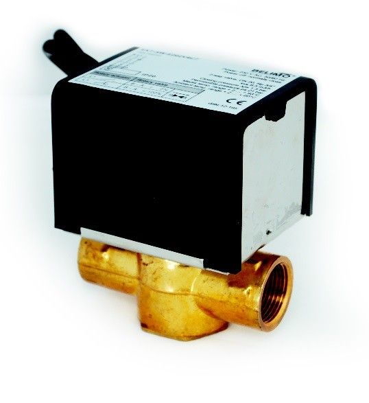Zawór 2-drogowy SRQ2d 1/2" z siłownikiem elektrycznym