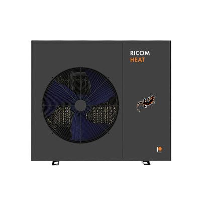 Pompa ciepła powietrze-woda monoblok z pompą obiegową RICOM Easylife EVI 10 kW | EASYLIFE10+