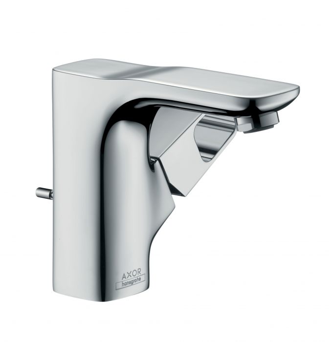 Bateria umywalkowa stojąca HANSGROHE Axor Urquiola 1-uchwytowa 1-otworowa chrom zawiera: zestaw odpływowo-przelewowy  | 11025000