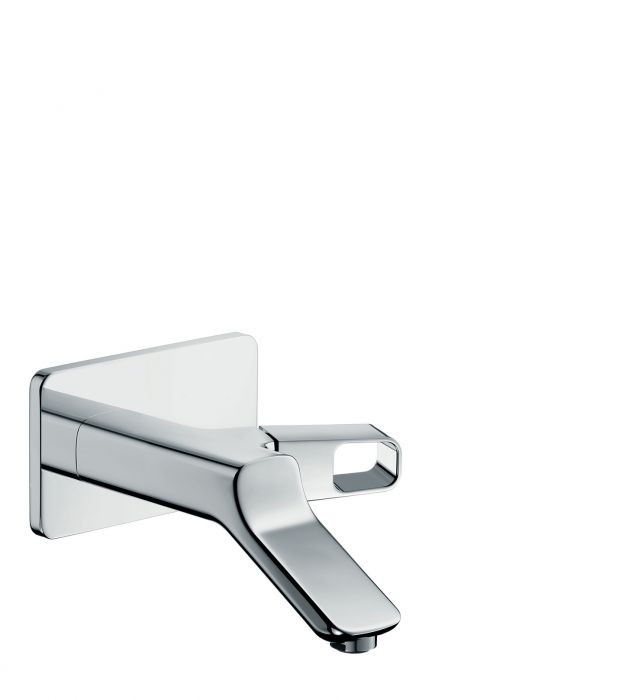 Bateria umywalkowa montaż ścienny HANSGROHE Axor Urquiola 1-uchwytowa chrom zawiera: zestaw odpływowo-przelewowy  | 11026000