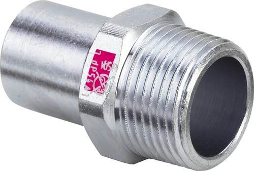 Złączka przejściowa ze stali niestopowej ocynk 28 mm x 1" GZ Prestabo 1111.1