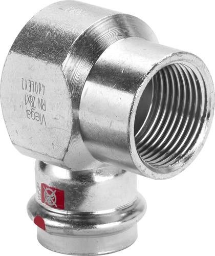 Kolano 90° z SC-Contur ze stali niestopowej ocynkowanej 22 mm x 1/2" Prestabo 1114.2