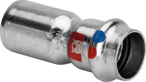 Złączka redukcyjna ze stali ocynk końcówka wsuwana 35 x 22 mm Prestabo 1115.1 LF