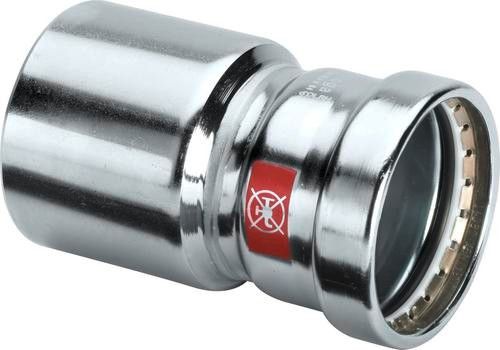 Złączka redukcyjna ze stali ocynk końcówka wsuwana 88,9 x 54 mm Prestabo 1115.1XLLF