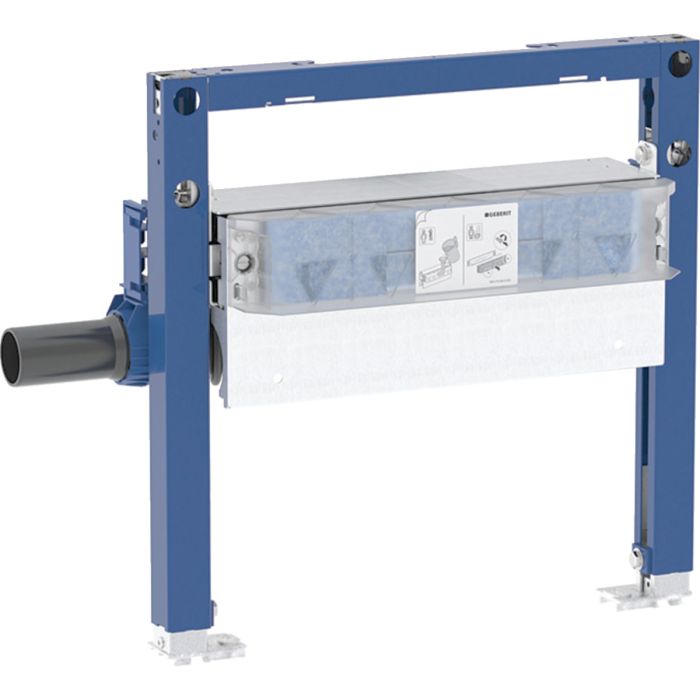 Stelaż do natrysków z odpływem ściennym CleanWall, h90 GEBERIT Duofix 500 x 500 mm  | 111591002