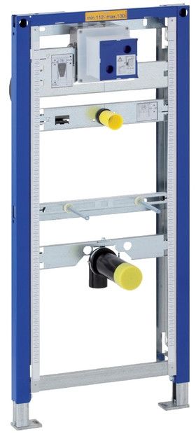 Stelaż do pisuaru dla armatury podtynkowej uniwersalny, spłukiwanie 2/4 L GEBERIT Duofix 1120 - 1300 x 500 mm | 111616001 / 002